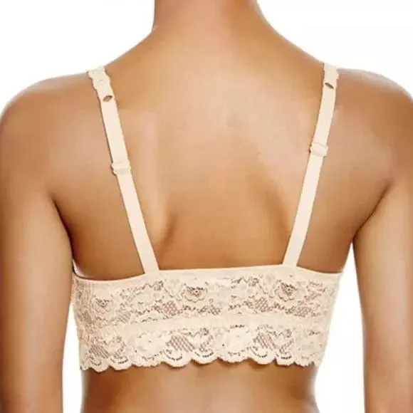 Cosabella Never Say Never Mommie Nursing Bra Maternity Blush Lace Large - Picture 3 of 12